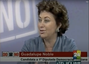 Guadalupe Noble en Domino A24